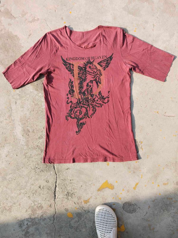 Y2k Vintage x Gothic Crop tee
