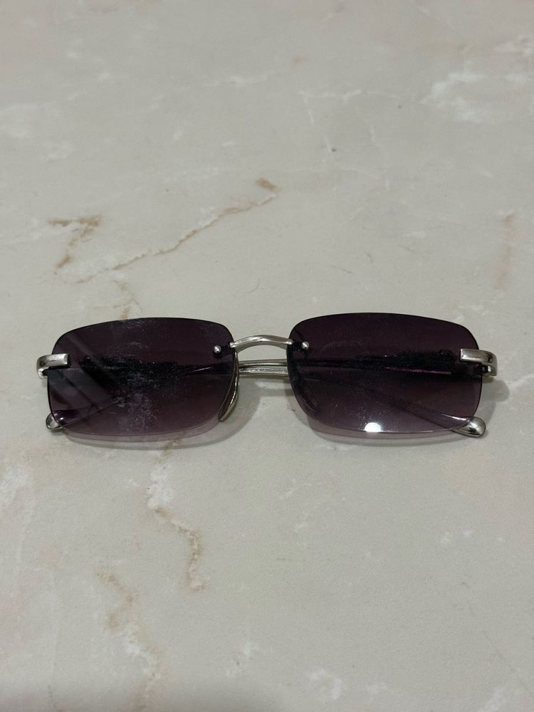Silver Jaguar Sunglasses