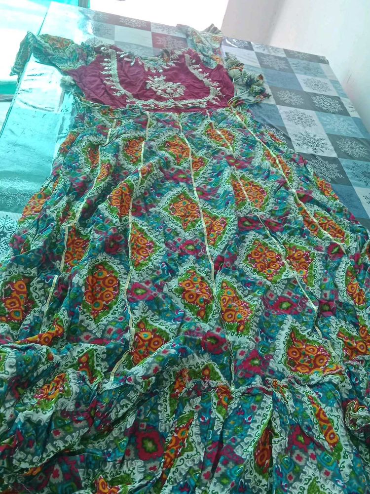 Vibrant Ethnic Gown