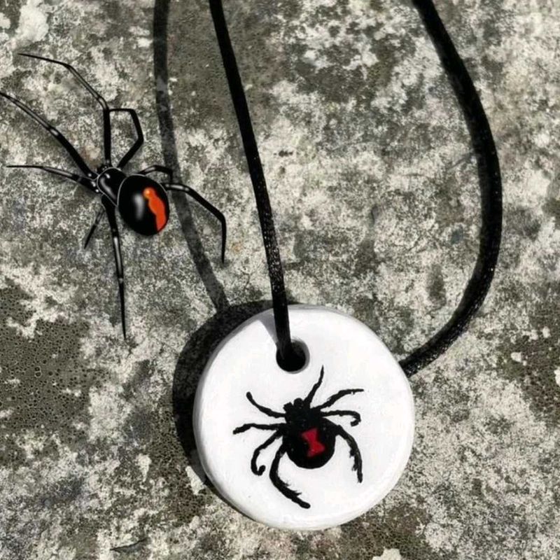 Handpainted Pendant Necklaces