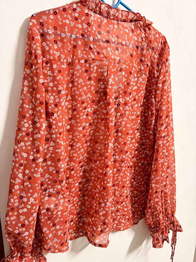 Floral Print Blouse