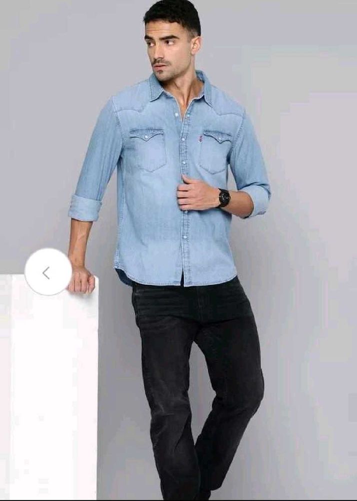 Levis Denim Shirt Chest 40 Inch