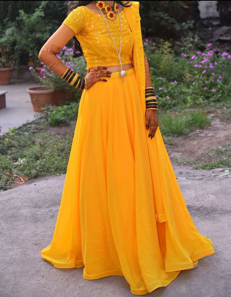 Radiant Yellow Lehenga Choli Set