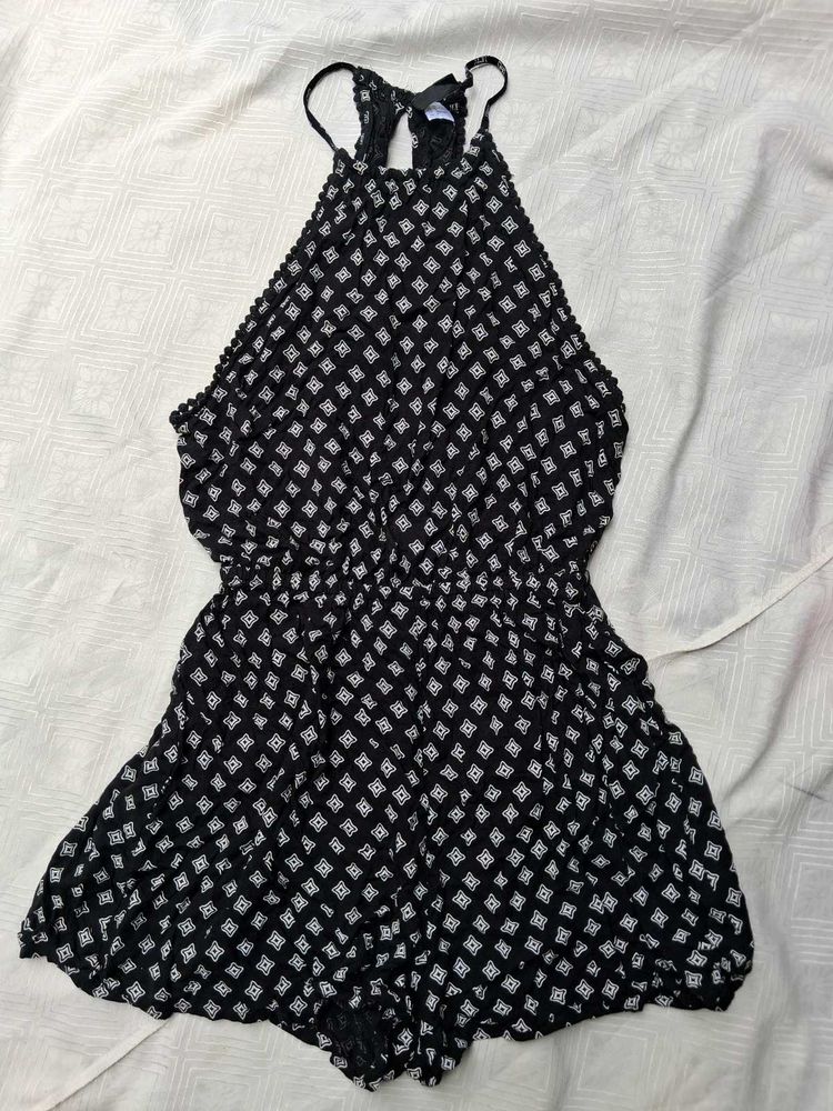 H&amp;M Geometric Print Romper