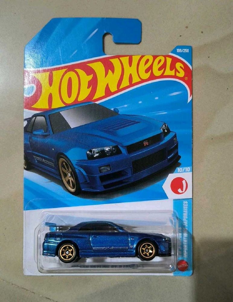 HOTWHEELS NISSAN R34 GTR