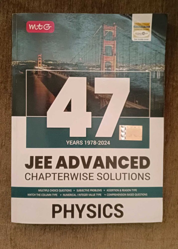 MTG JEE Advance 47 Years PYQ Book PCM Combo