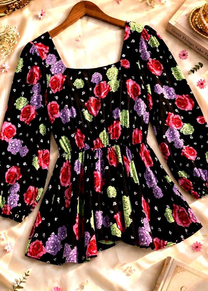 ♥️✨pinteresty floral top💖