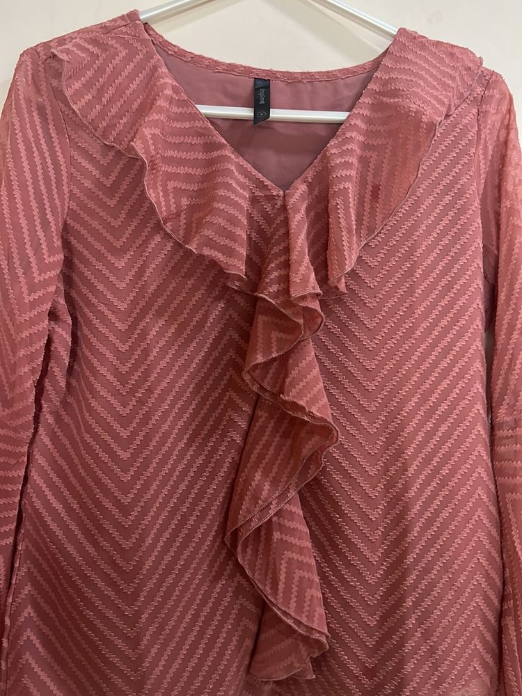 Pink Formal Yet Classy Top