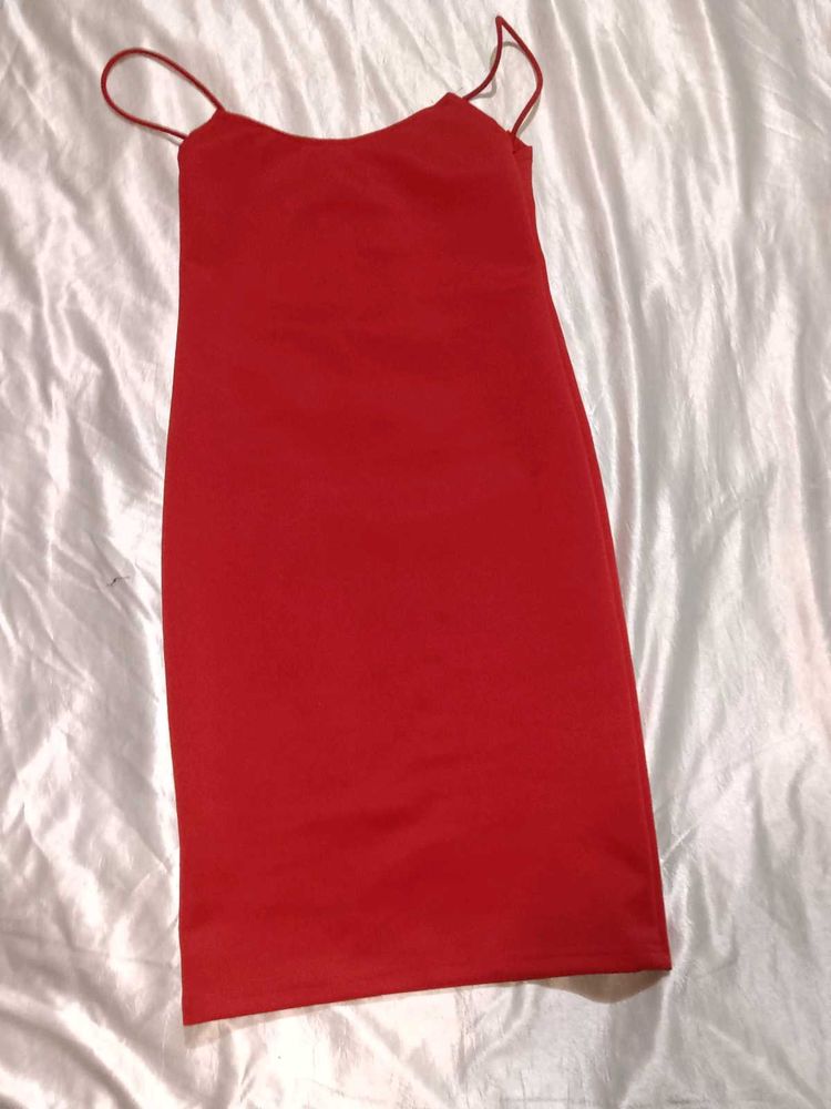 Stunning Red Slip Dress