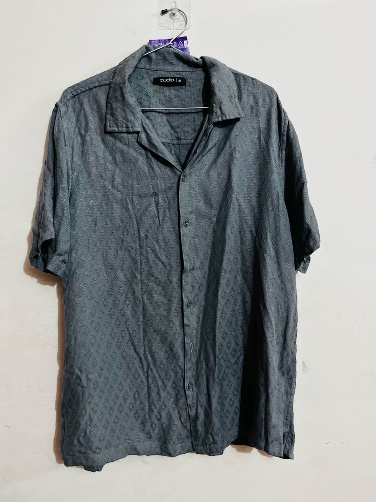 Zudio Men's grey Shirt
