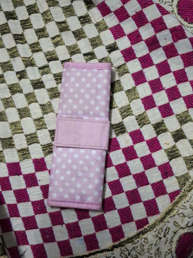 Cute Polka Dot manicure kit bag