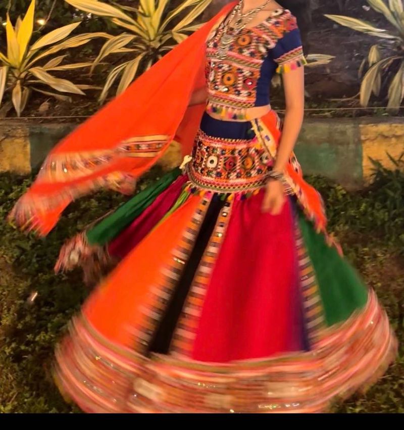 Vibrant Embroidered Lehenga Choli Set