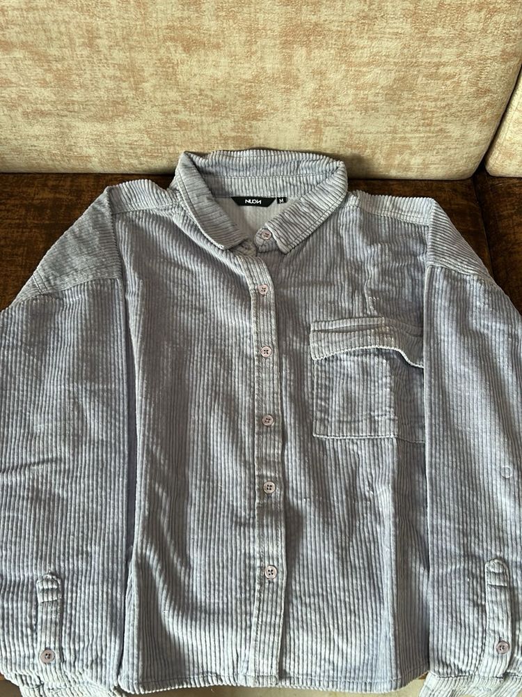 Nuon Corduroy Button-Up Shirt