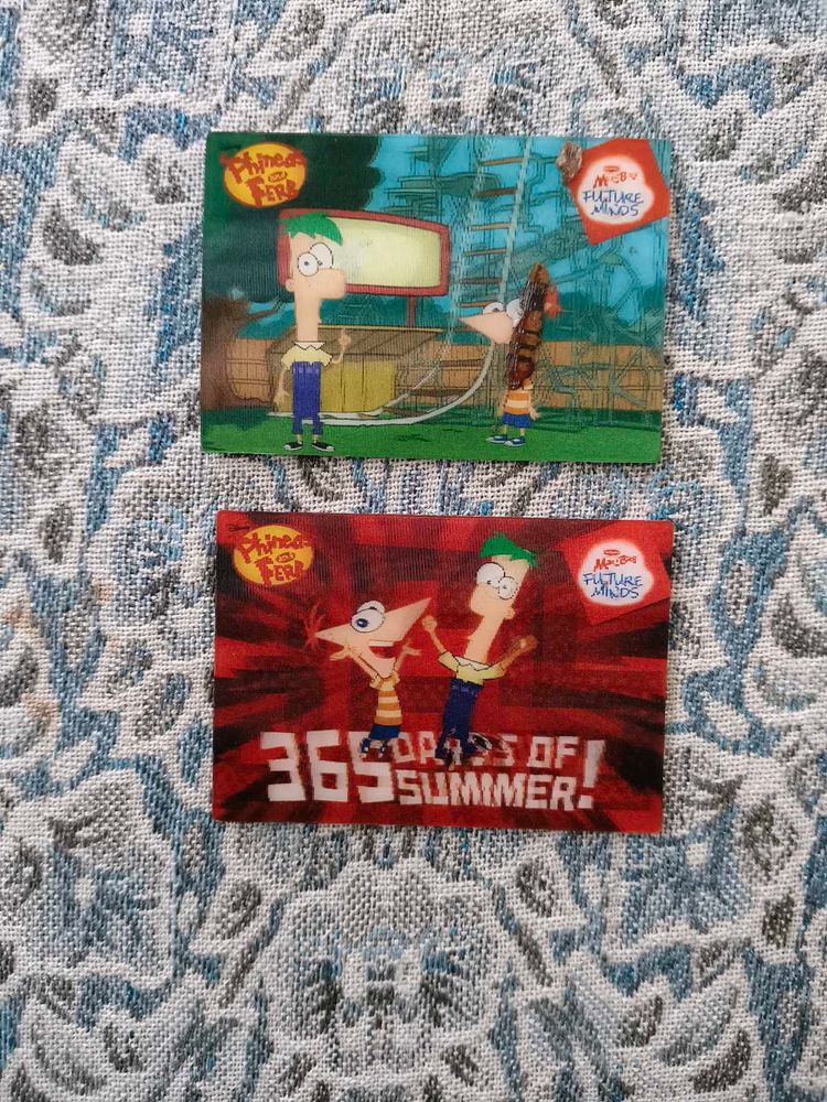Phineas and Ferb Trading Cards Lot