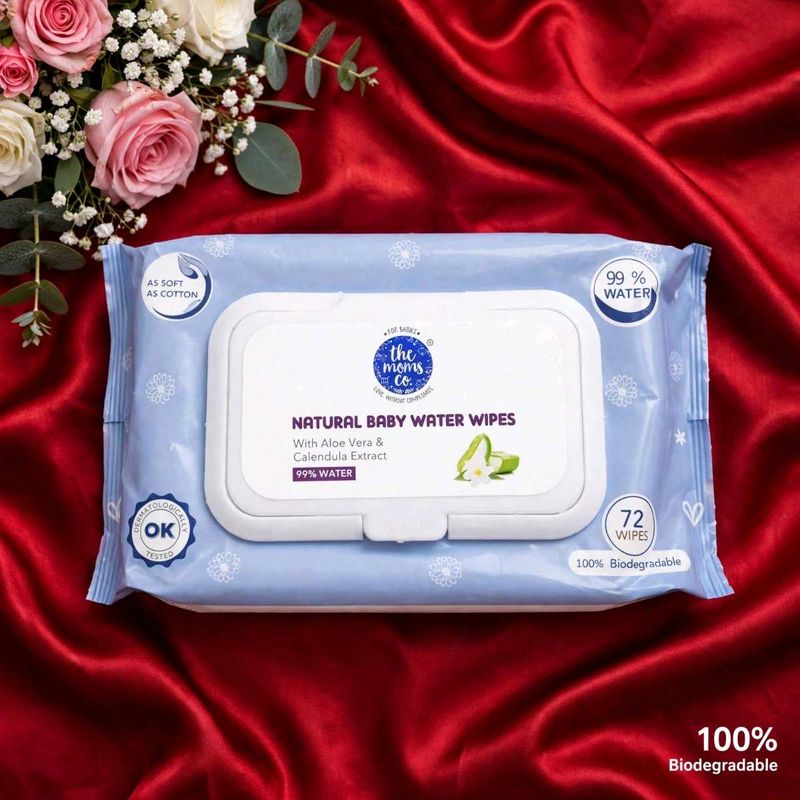 The Moms Co. Natural Baby Wipes 72 pieces