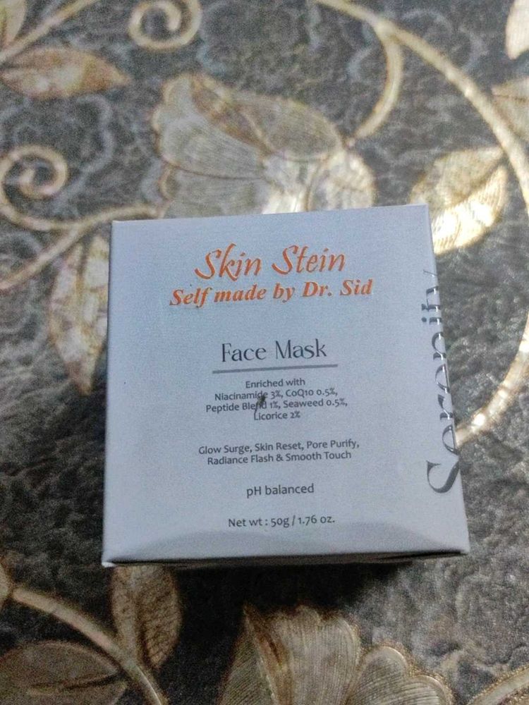 Skin Stein Face Mask by Dr. Sid