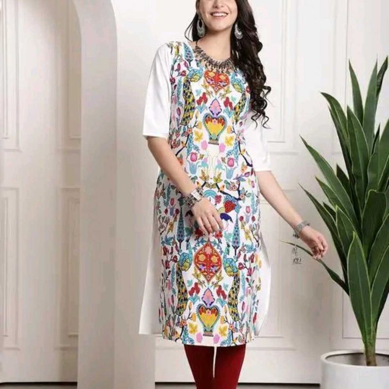 Vibrant Printed Kurti