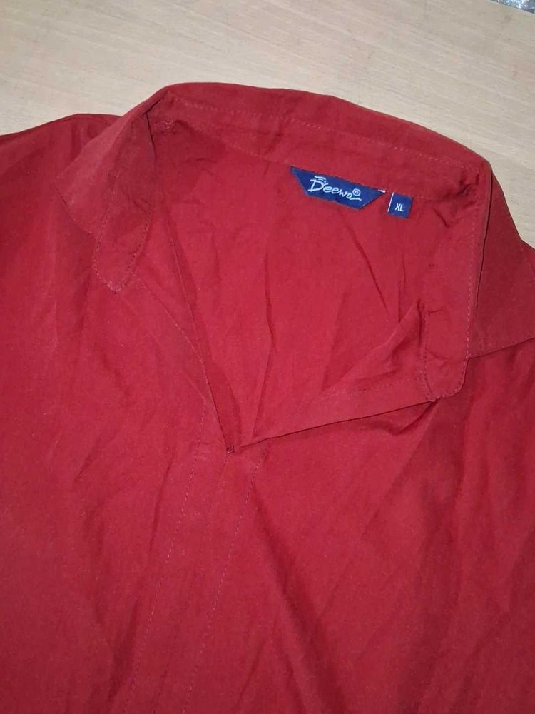 Red Casual dress