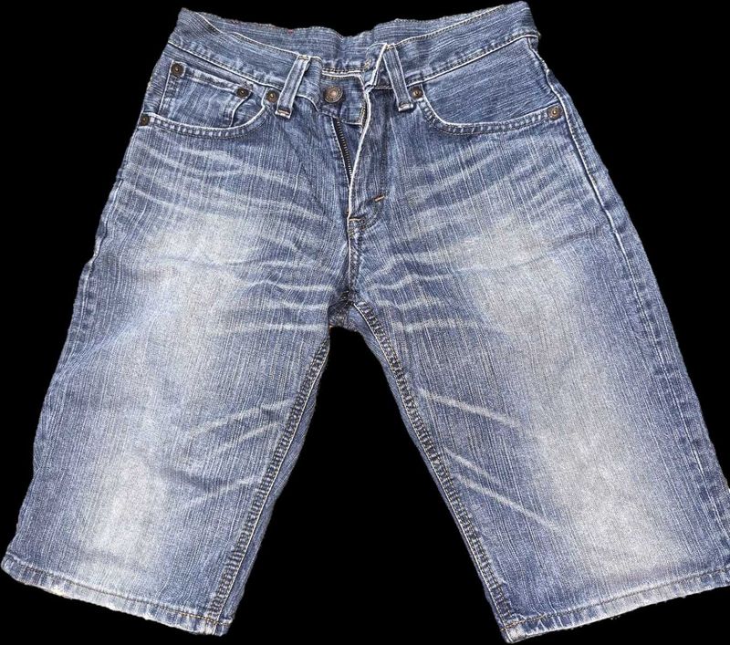 Men's Blue Denim Shorts
