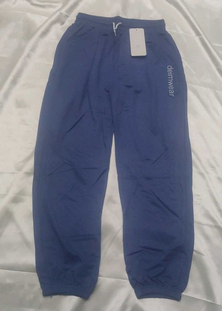 Blue Deminwear Track Pants