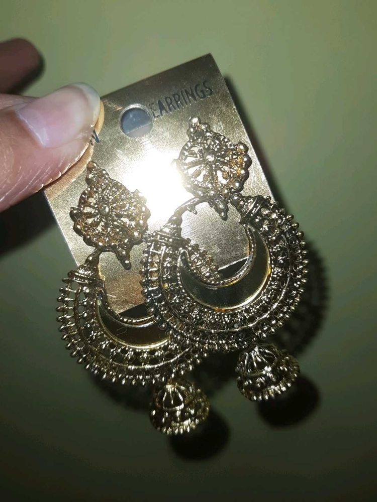 Gold Earrings, New Earrings