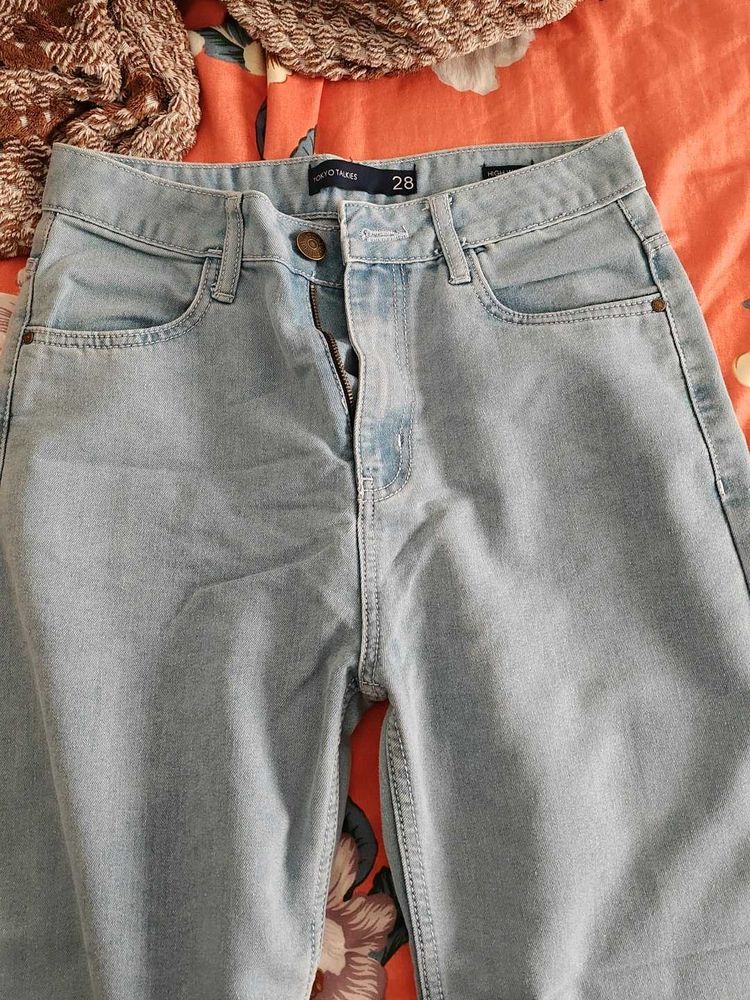 Light Wash Denim Jeans
