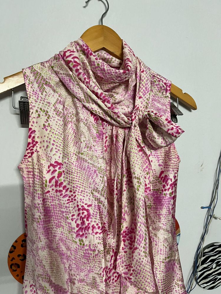 Elegant Pink Print Top💕