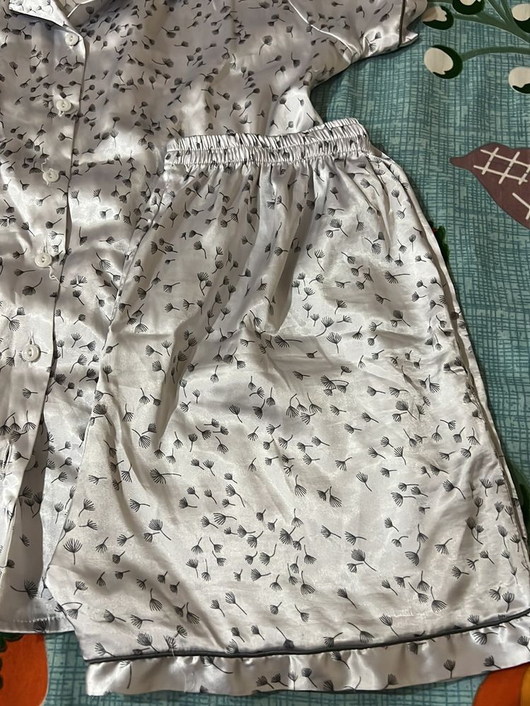 Silver Night Suit