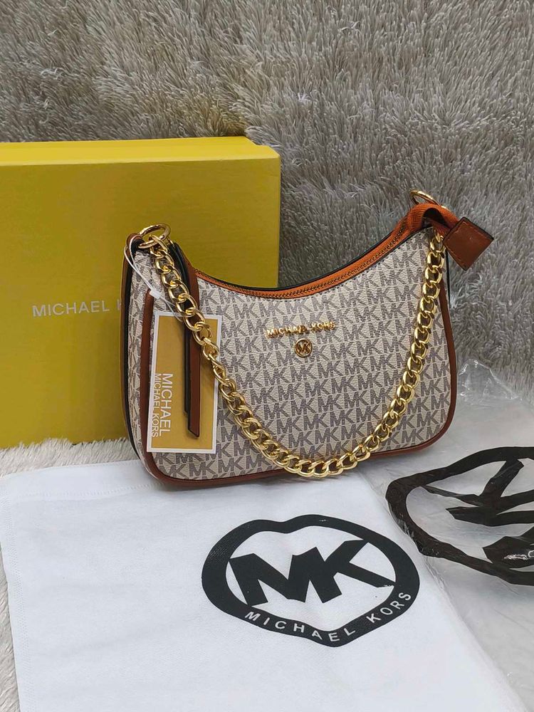 Michael Kors Signature Moon shoulder bag