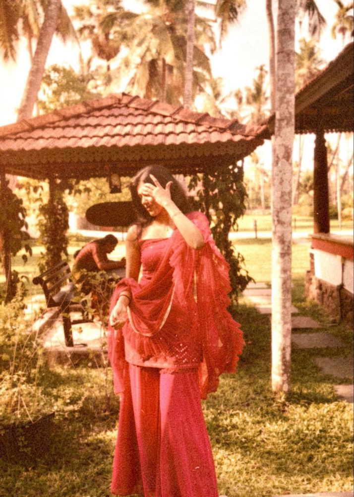 Elegant Red Kurta Set with Dupatta