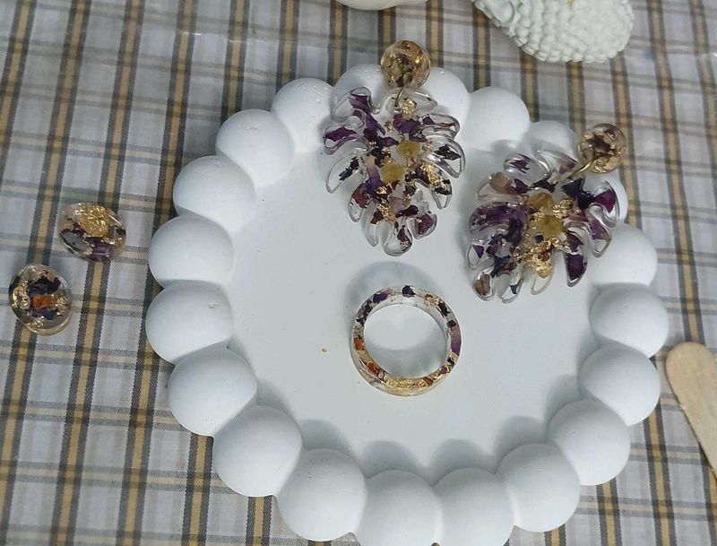 Resin Jewelry Set