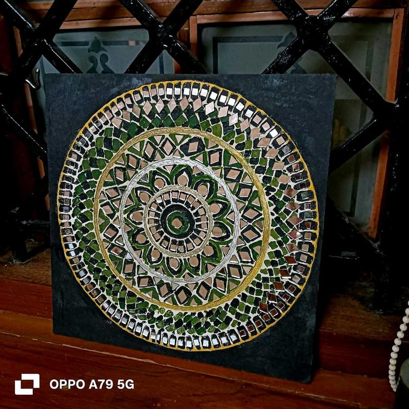 Mosaic Mandala Wall Art
