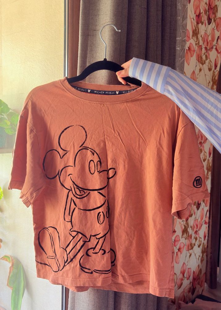 Cute Mickey Mouse T-Shirt