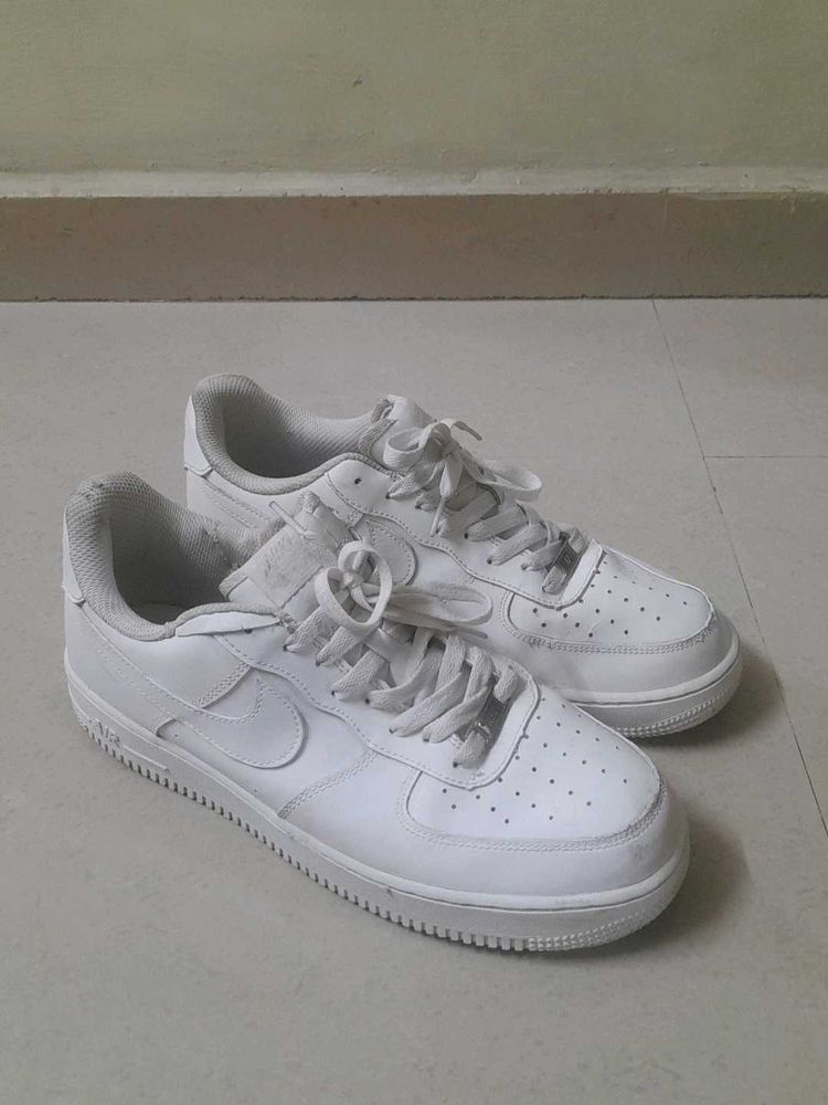 Nike Air Force 1 White Sneakers