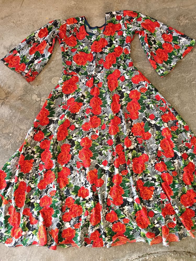 Anarkali Dress With Pant