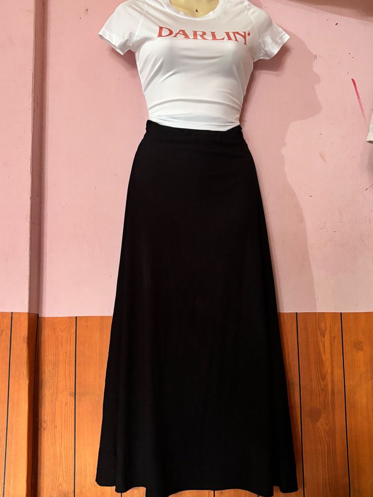 black basic maxi
