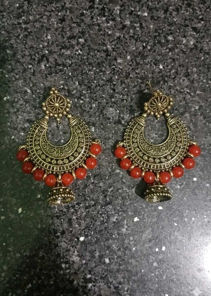 Statement Jhumka Earrings