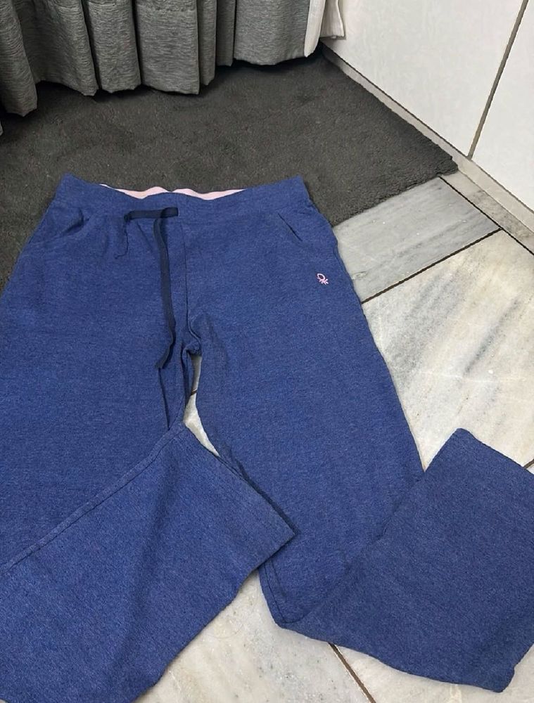 Blue United Colors of Benetton Sweatpants