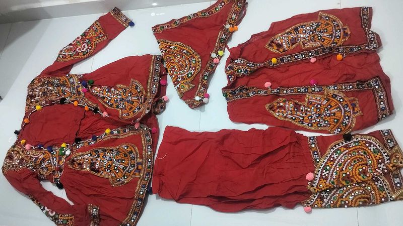 male garba dress 04 piece kedia