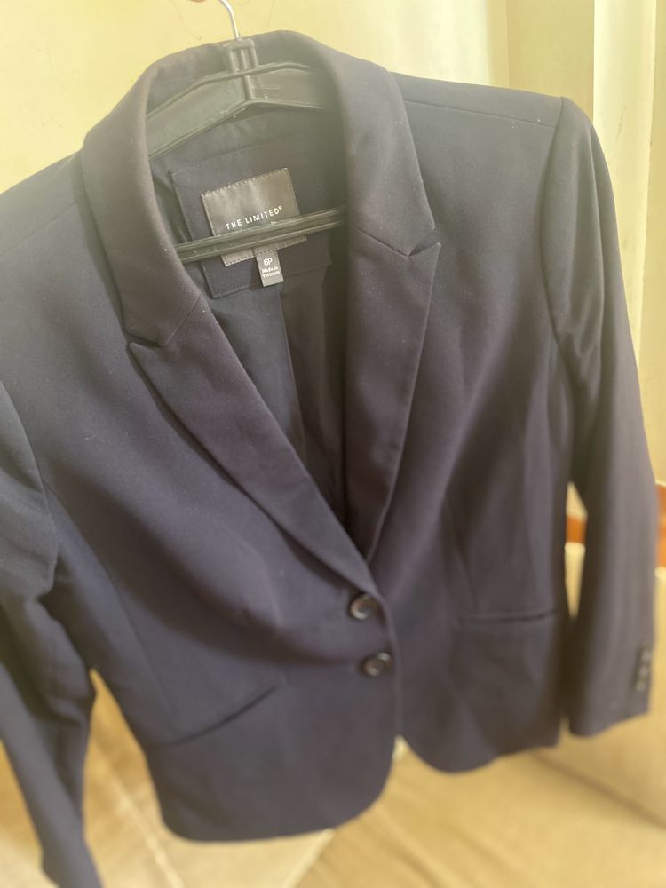 The Limited Navy Blazer