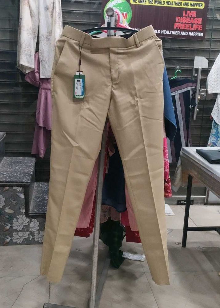 Khaki Casual Pants