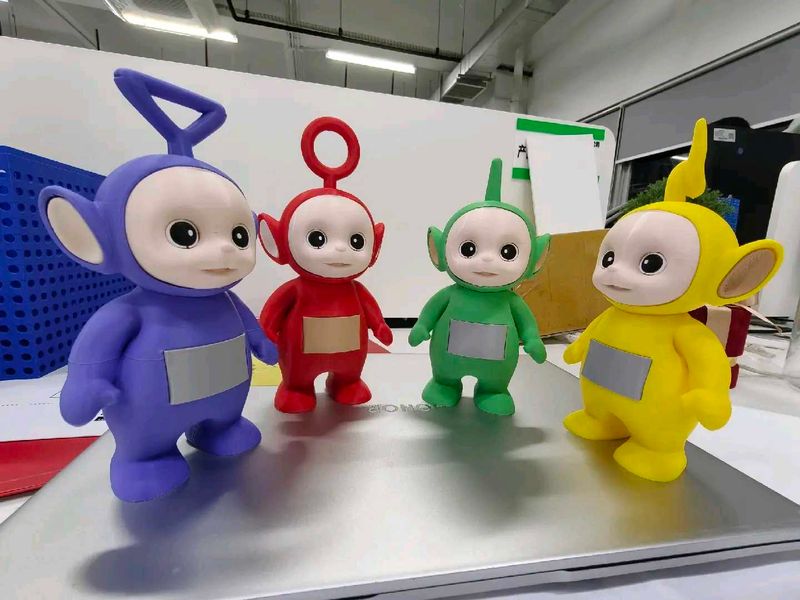 Teletubbies Figure Set 3d printed