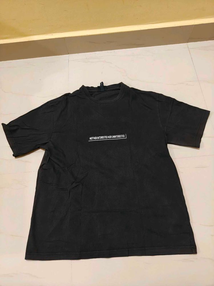 Stylish Black Graphic T-Shirt