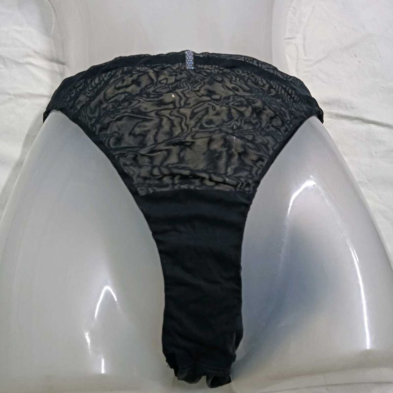 Stylish Black⚛️ Lace Thong Panty