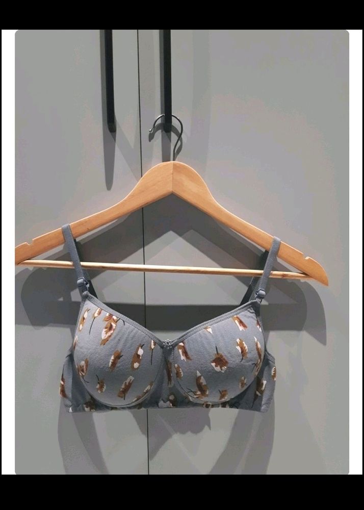 Grey Bra