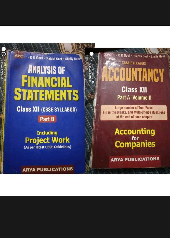 Accountancy both Class XII Accounting for Companie