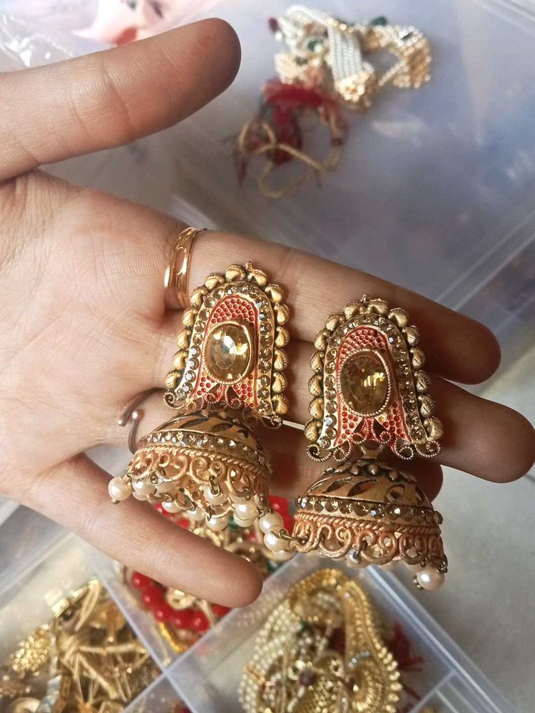 Beautiful Jhumka Earrings