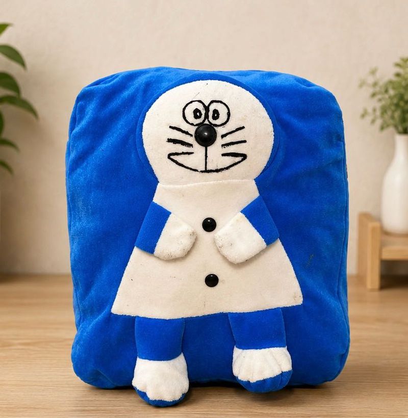 Cute Doraemon Soft backpack