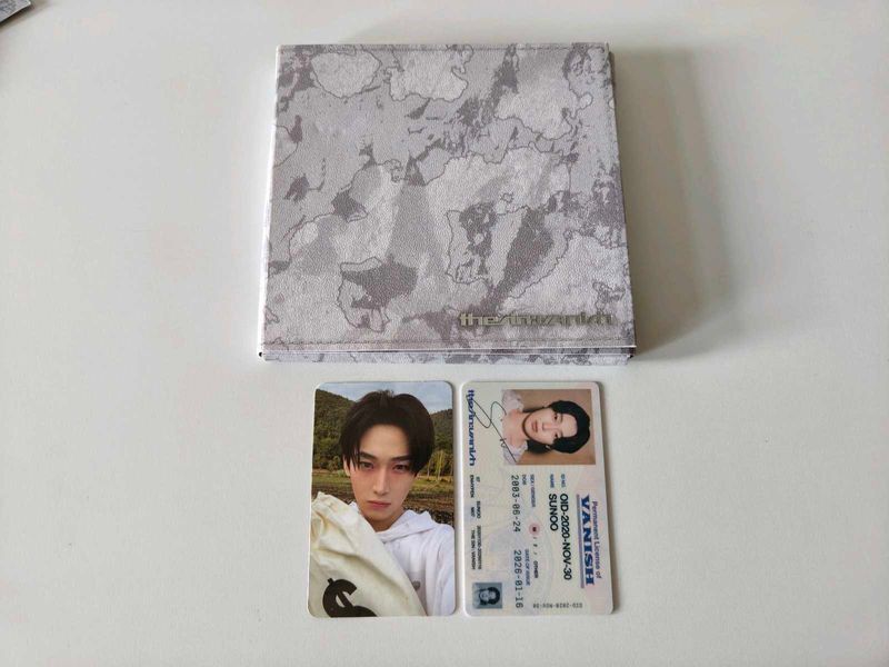 ENHYPEN SUNOO FUGITIVE VERSION