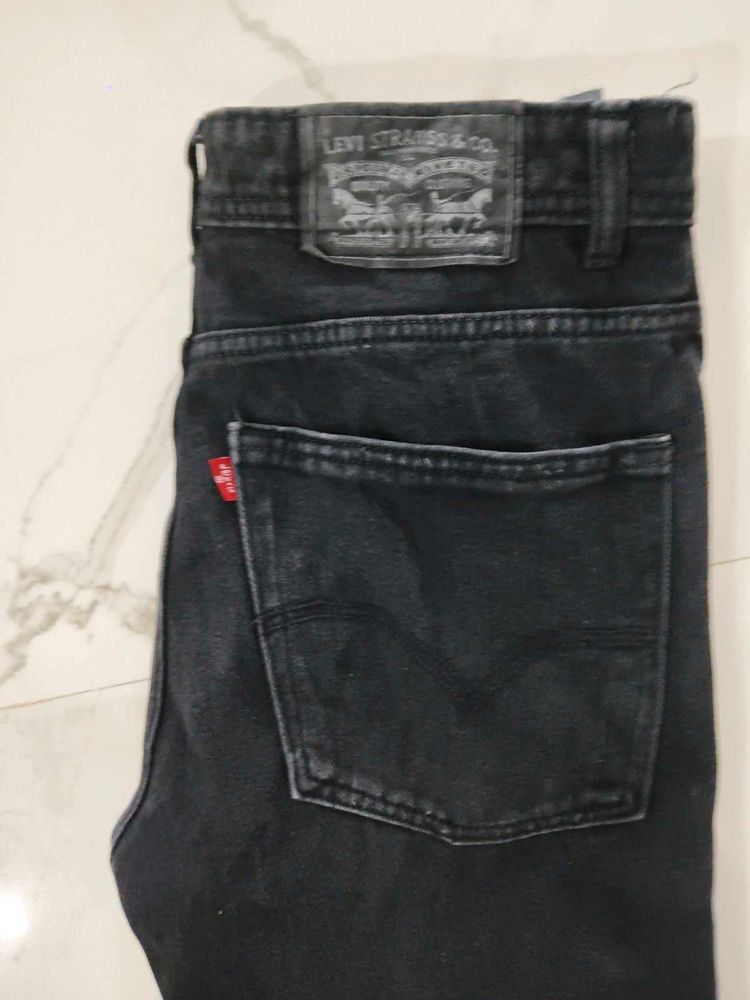 Levi's Black Denim Jeans